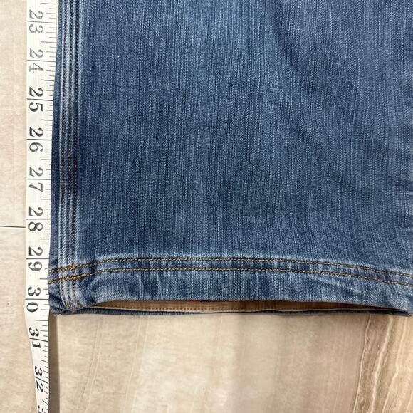 Duluth Trading Co Men's Ballroom Flannel-Lined Relaxed Fit Jeans 42 x 30 Flex - Picture 9 of 10